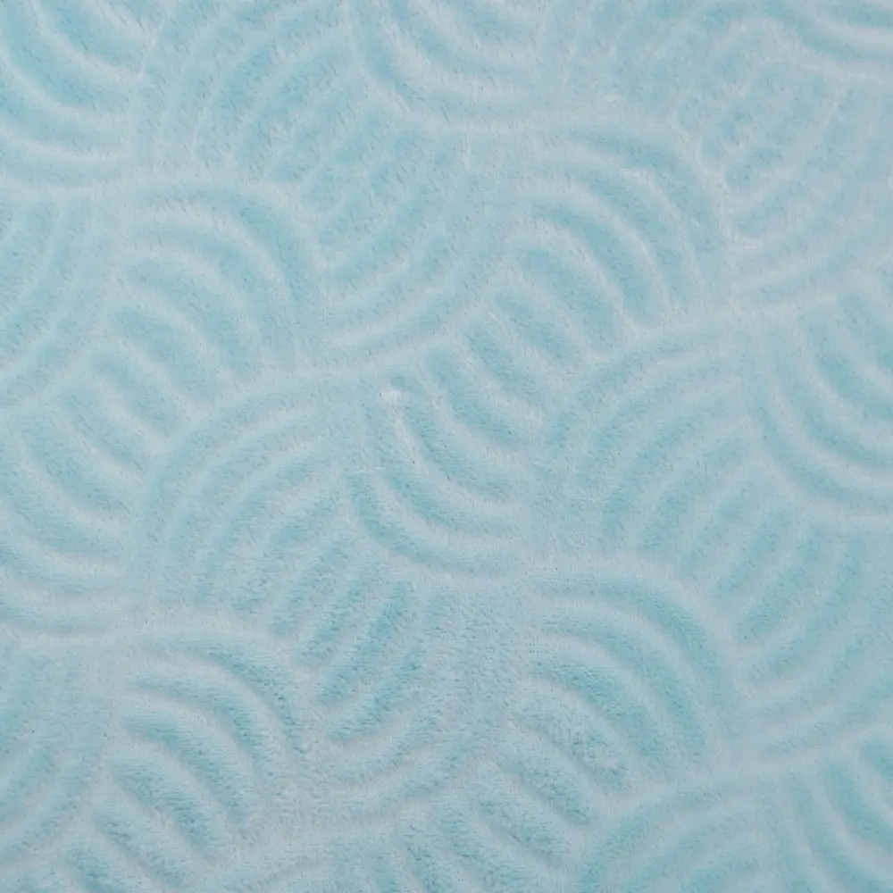 Плед "Anchela" 200x200 см фланель цвет голубой Santreyd нет STLM-2082045 - Вид №1