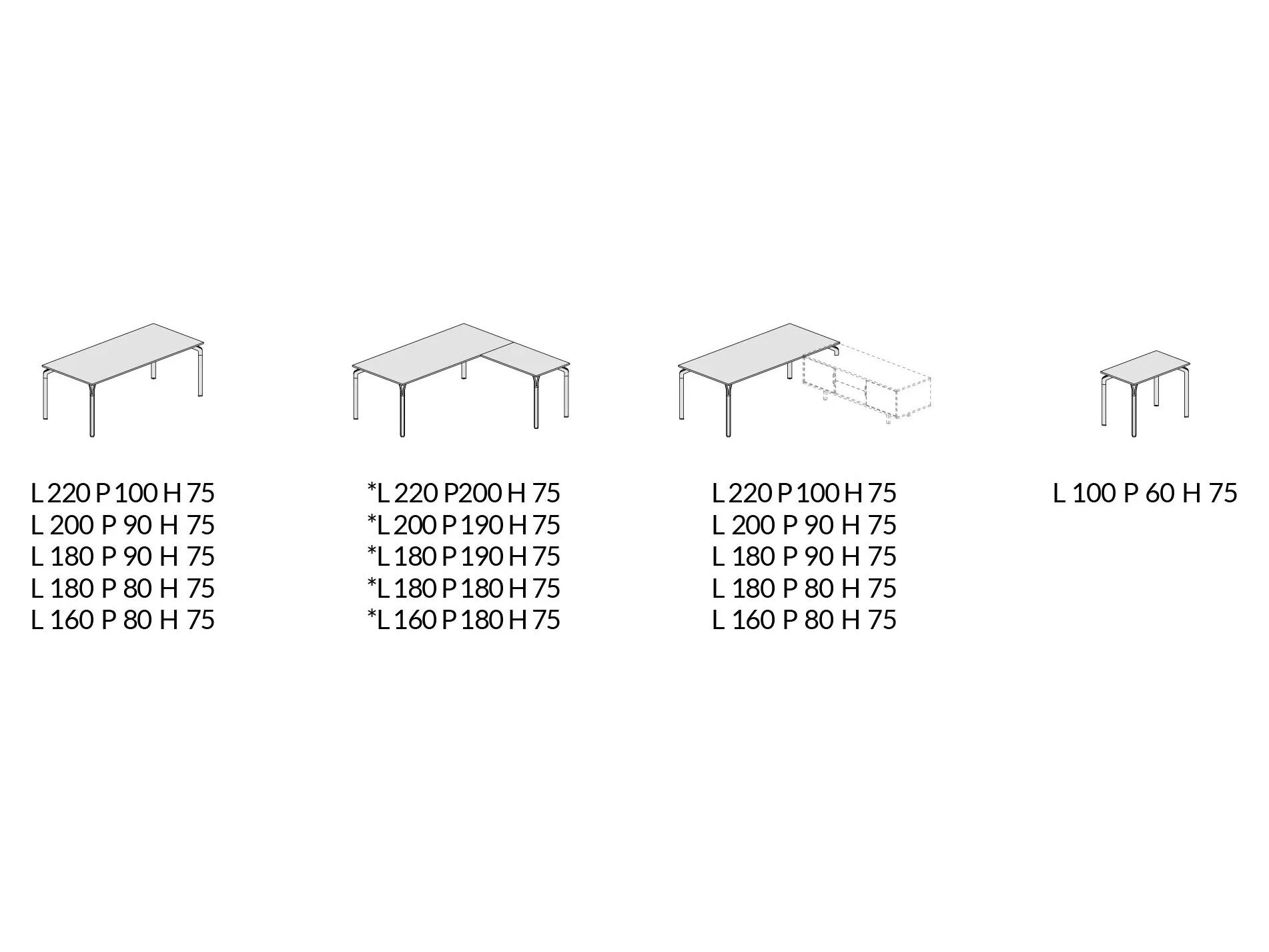 Стол / Стол для совещаний в Laminam® About Office йога ARCH-00031373 - Вид №7
