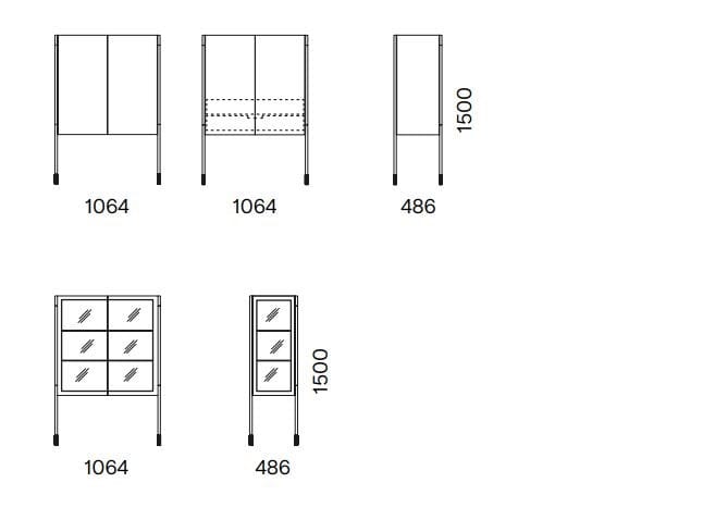 Шкаф / витрина Capo d’Opera Spin ARCH-00055861 - Вид №2
