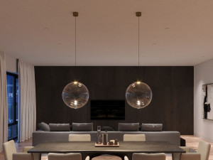 Выдувное стекло светодиодный подвесной светильник