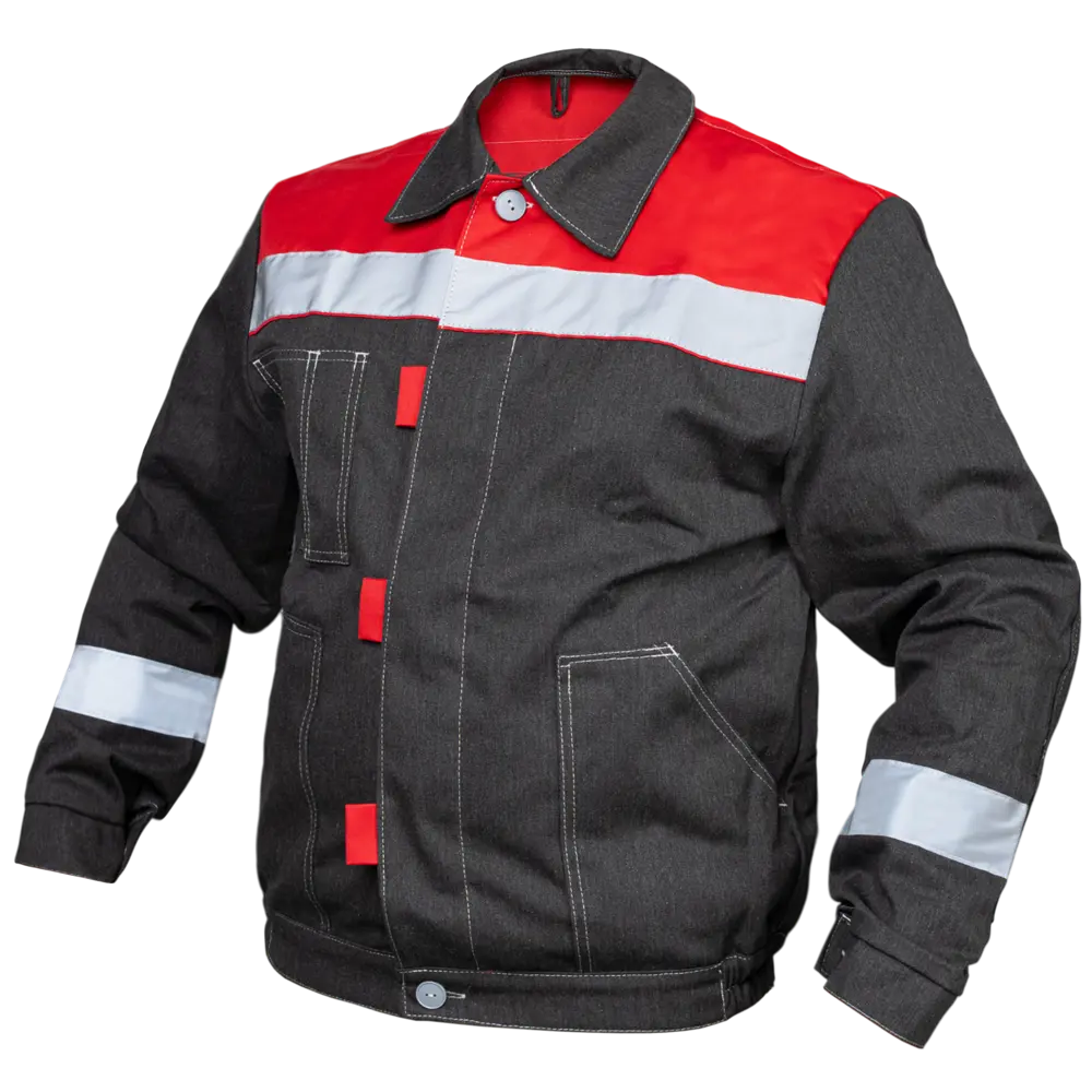 Куртка Инженер цвет серо-красный размер 48-50 рост 182-188 см Santreyd STLM-2161838