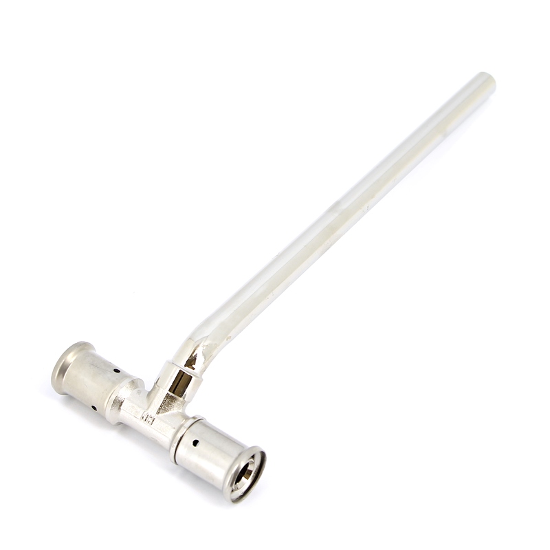 Тройник пресс с трубкой 300мм для радиатора HENCO 16x15x16 22P1604