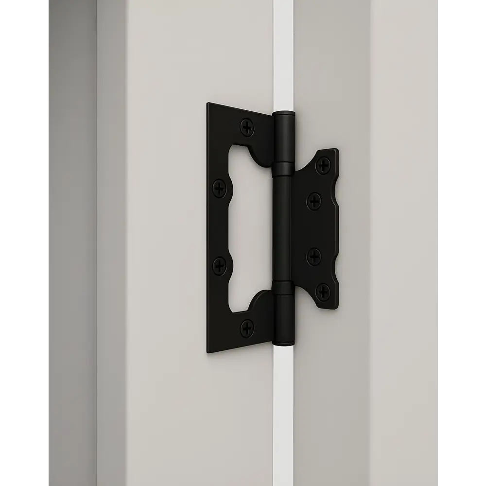 Дверь межкомнатная глухая Корса 80x200 см Hardflex цвет белый с замком и петлями 89434234 STLM-2060151 Santreyd  - Вид №2