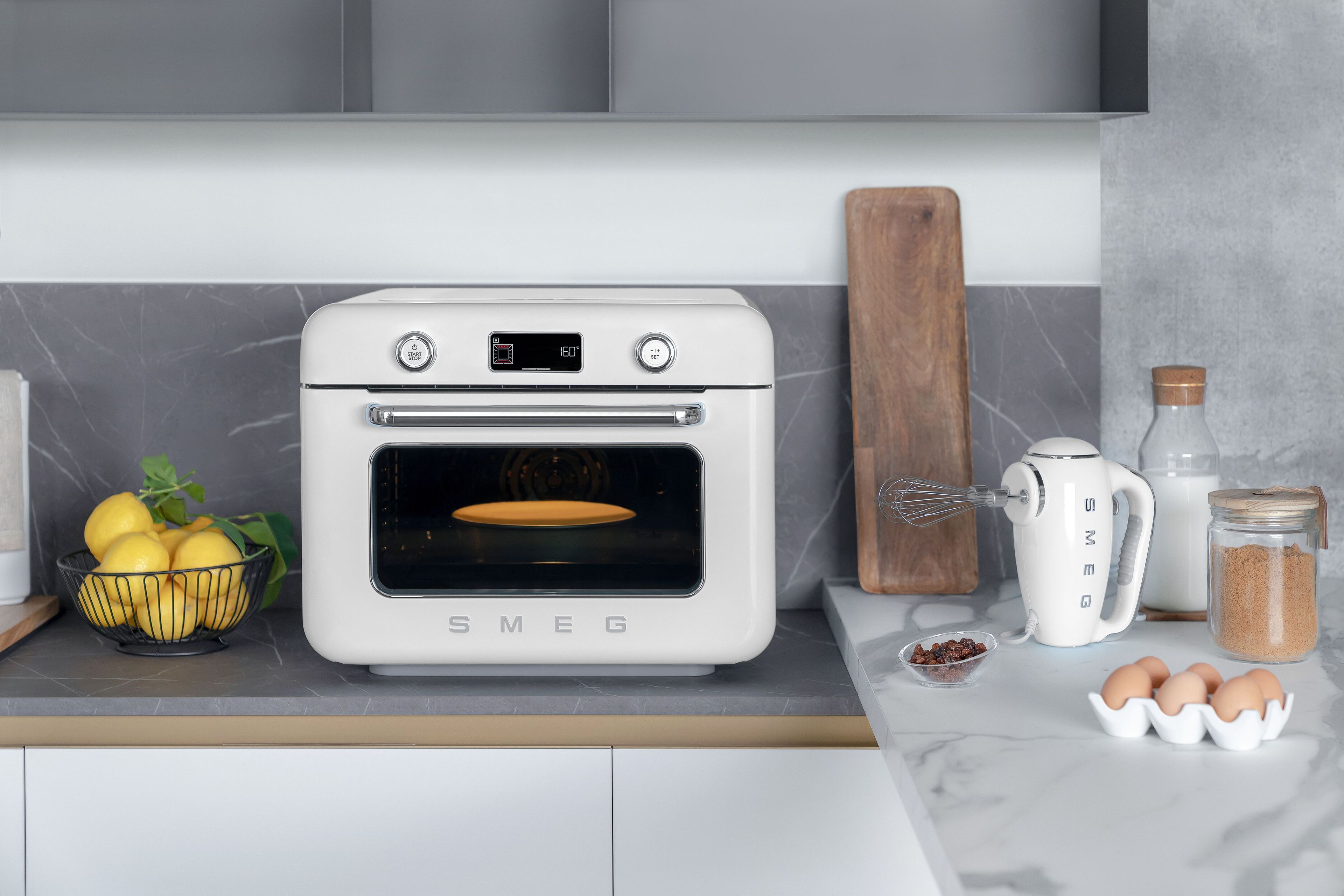 Комбинированная Паровая печь Smeg Smeg в стиле 50-х ARCH-00028844 - Вид №36