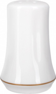 10560377 Императорский фарфоровый завод Солонка "Золотая лента" "Нега" Фарфор костяной