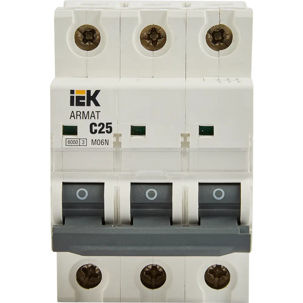 Автомат дифференциальный IEK Armat M06N 3P 32A 6кА 87762169 STLM-1107356 - Вид №1