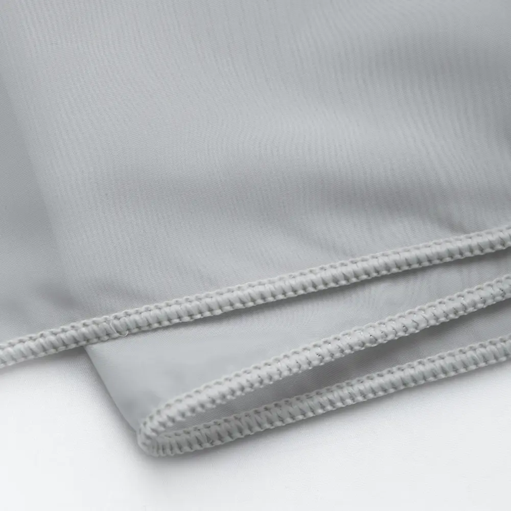 Ткань 1 м/п Silk 3 шелк 320 см цвет светло-серый TEX REPUBLIC STLM-2062174 - Вид №3