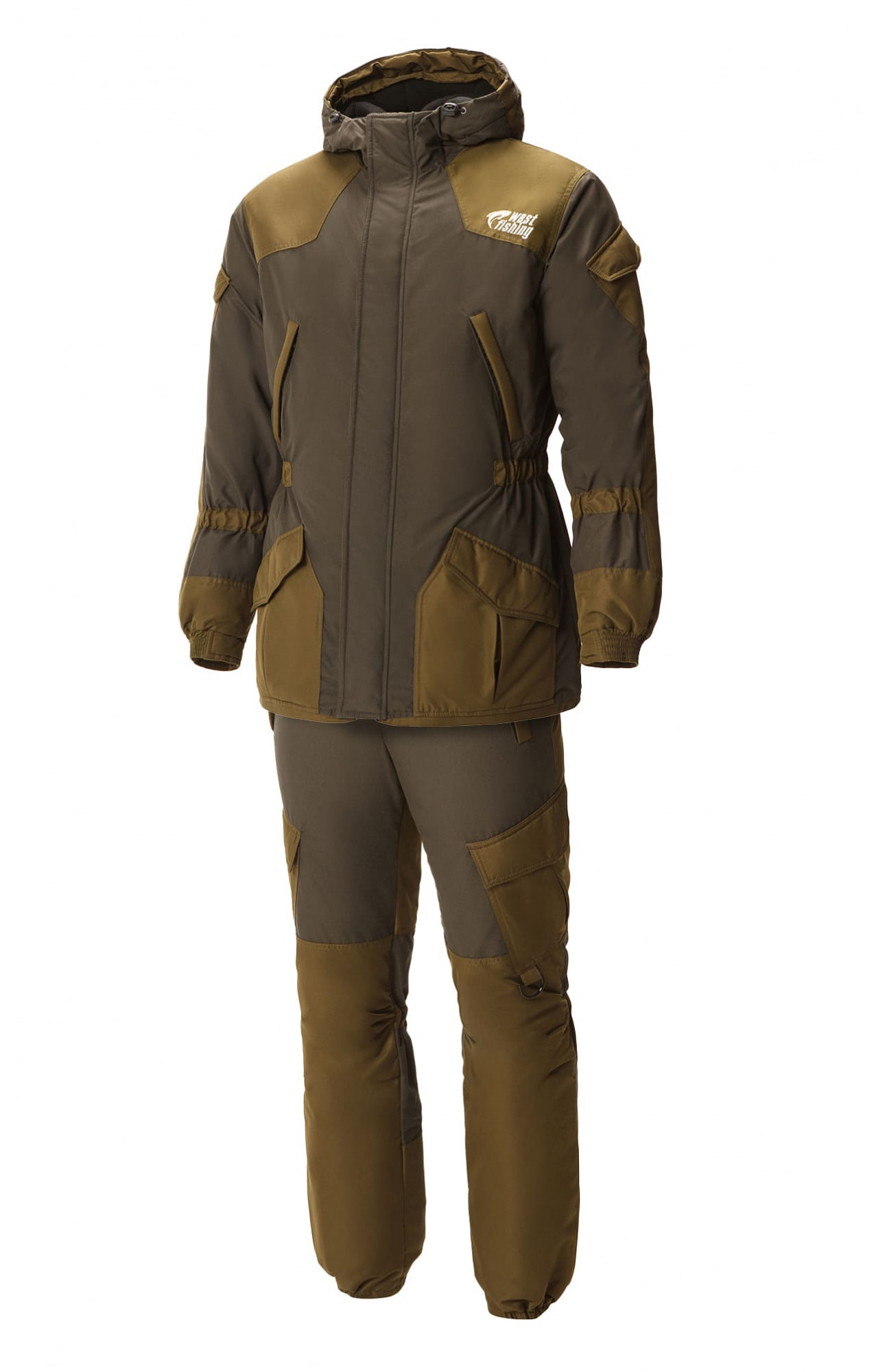63936 Костюм  зимний хаки West Fishing  Зимняя спецодежда Santreyd 