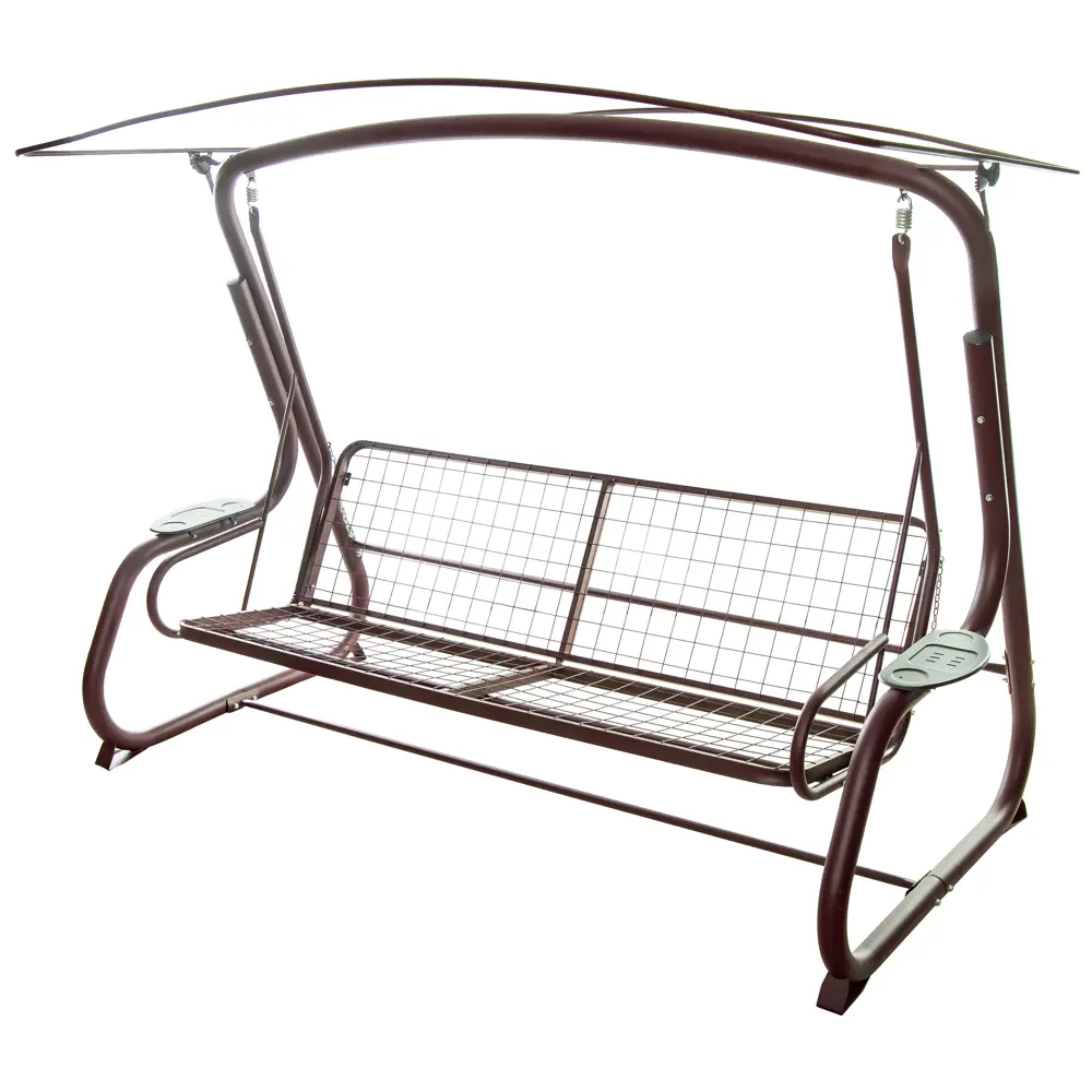 Качели садовые Маранди 4-х местные (до 400 кг) коричневый Santreyd STLM-2073142 - Вид №3