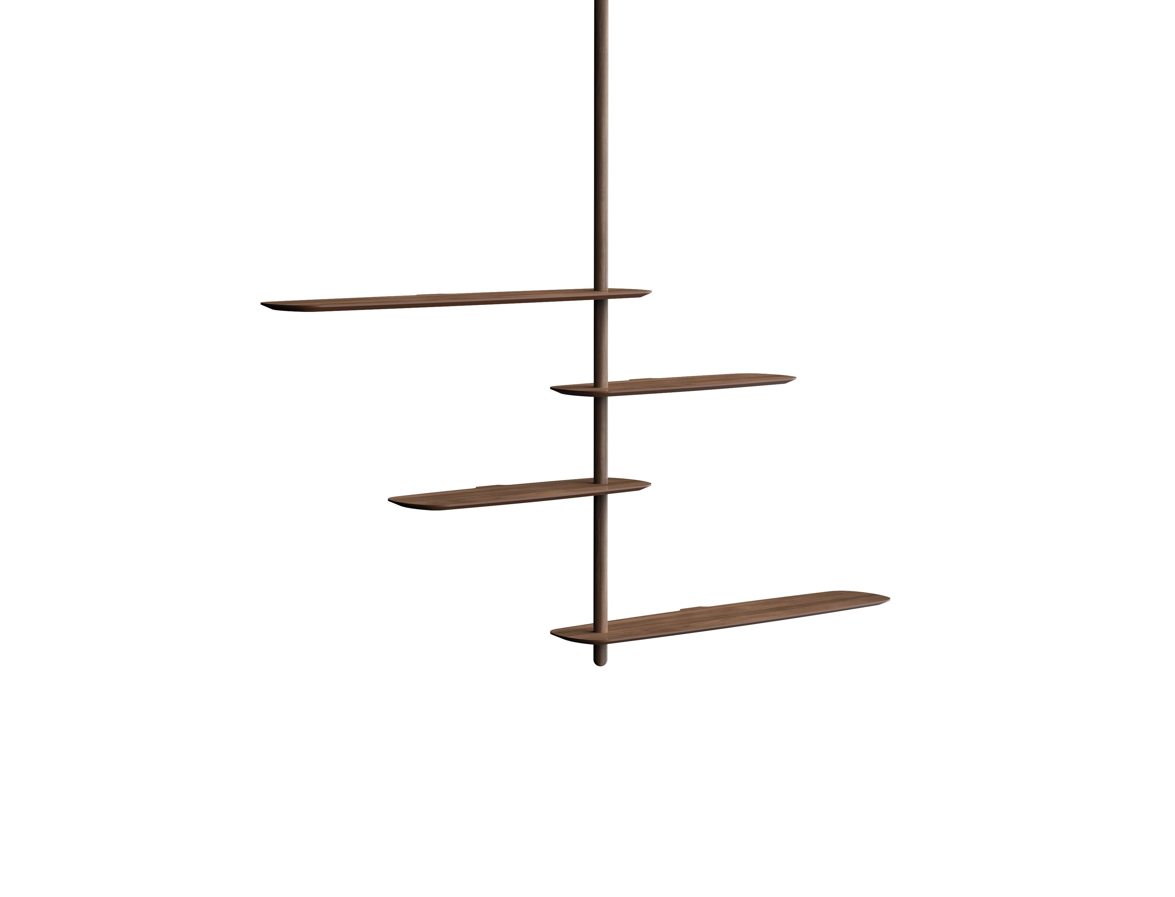 Модульная потолочная полка из шпона NOMON уникальная ARCH-00047381