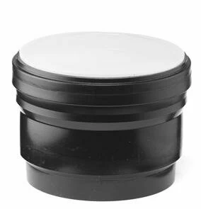 SANIT 352814210 Раструбные гнездо, PE-стекание, с прокладкой, стопорное кольцо и колпачок