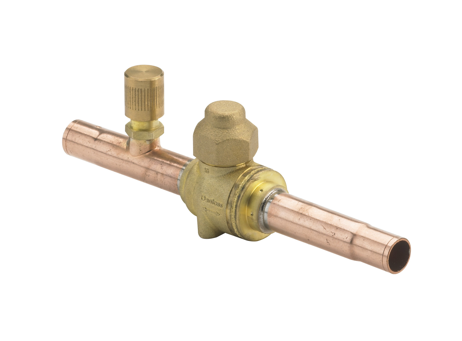 Danfoss GBC — Запорные шаровые краны для CO2 45 бар GBC 18s Кран запорный шаровой 009L7563  - Вид №2