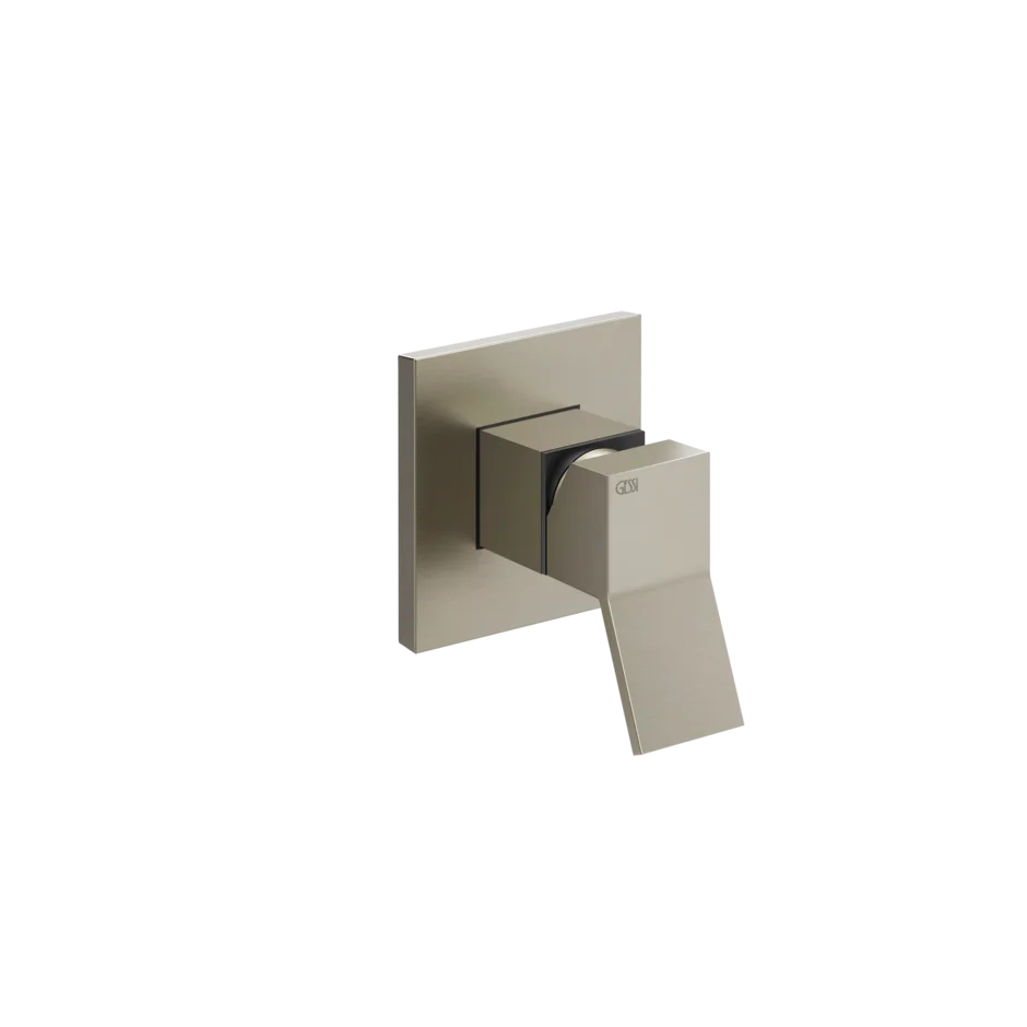 Отдельный контроль 53109 149 Gessi Rettangolo k МАТОВЫЙ НИКЕЛЬ FINOX 53109149