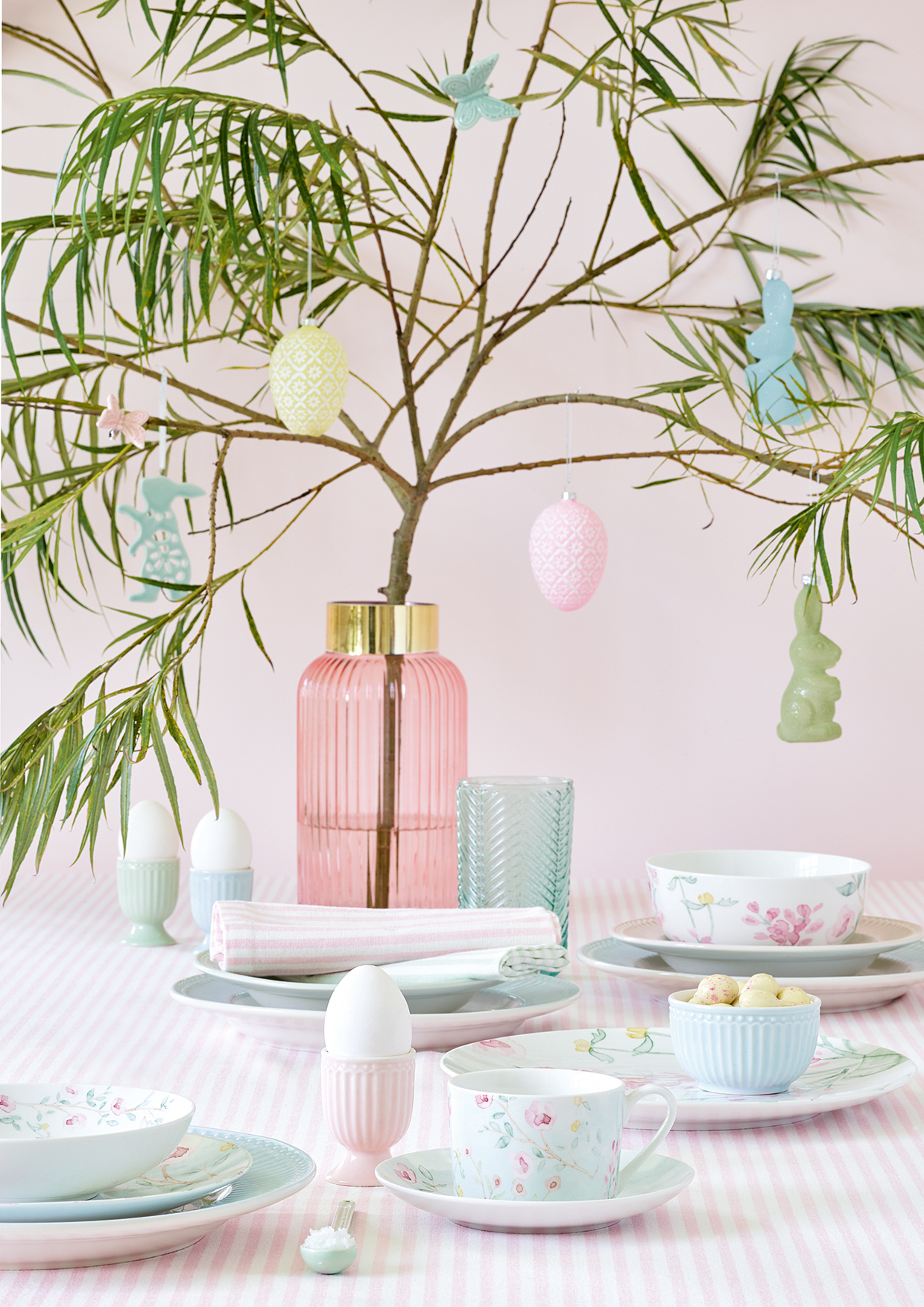 STWEGGAALI1912 Подставка Для Яйца "Alice Pale Pink" Greengate  - Вид №1