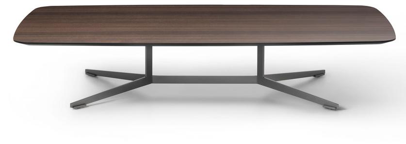 Lema Прямоугольный журнальный столик из термообработанного дуба sun-id-1461080 - Вид №1