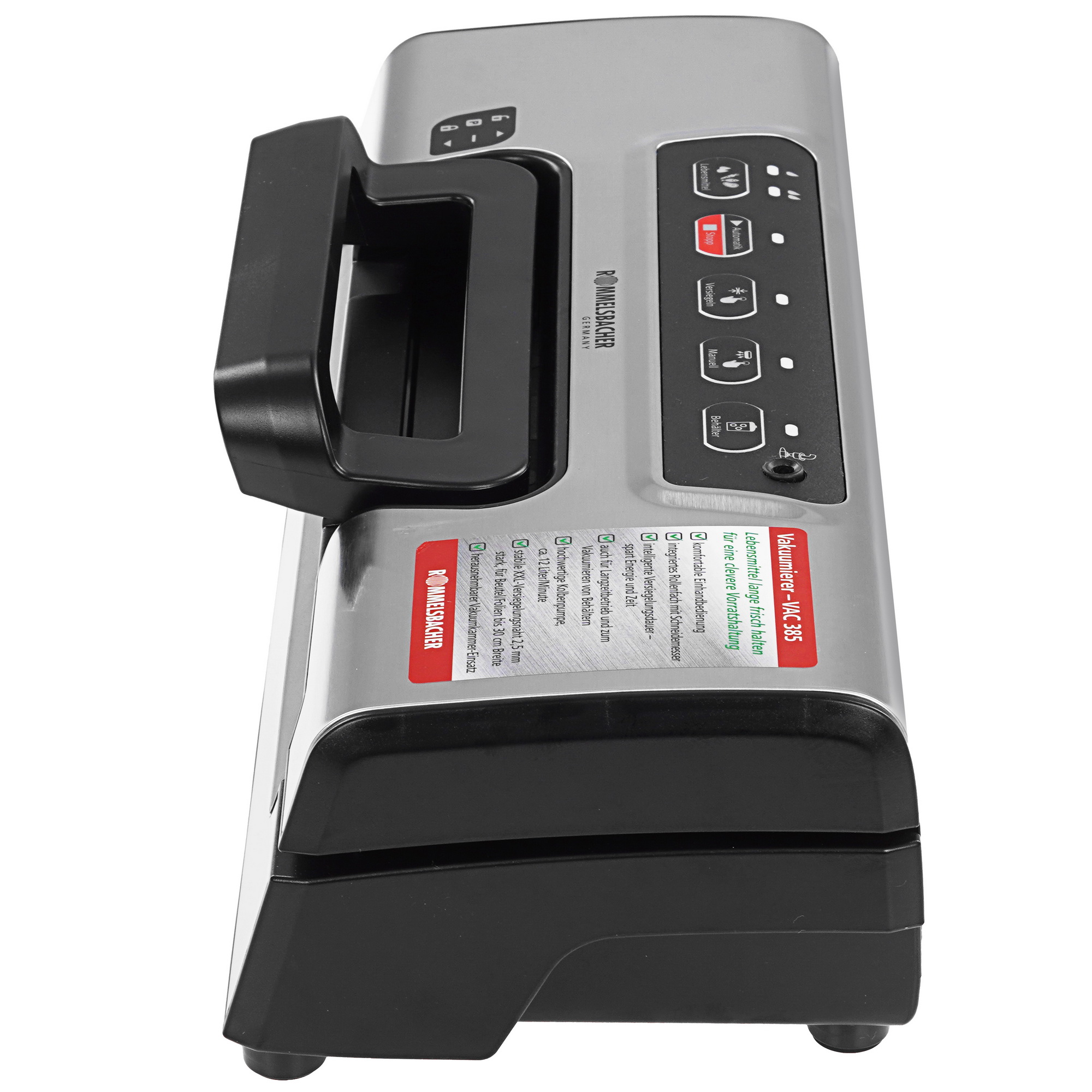 9056318 Вакуумный упаковщик Rommelsbacher VAC 385 STDN-0065250 - Вид №3