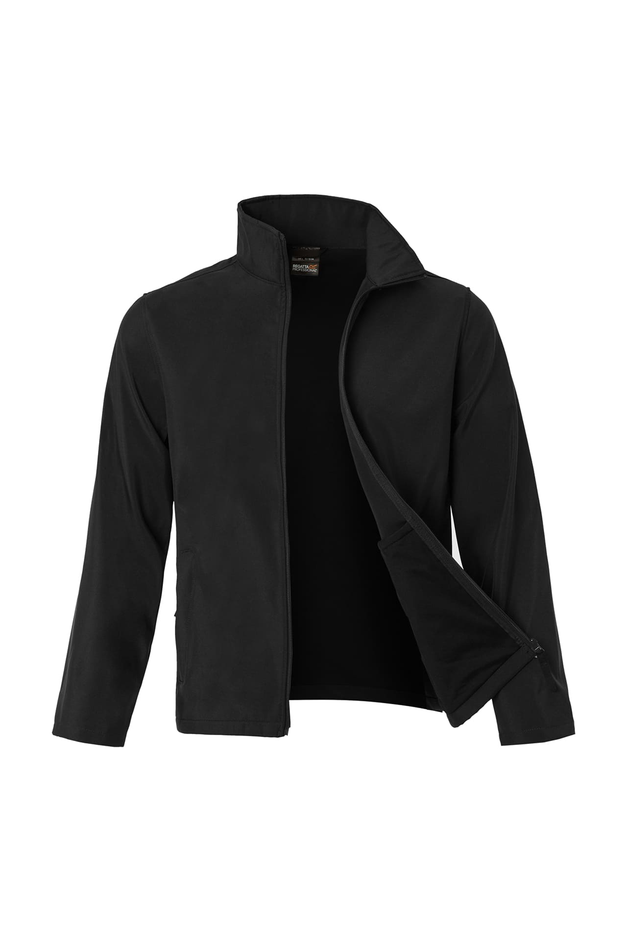 5041990 Куртка РЕГАТТА ПРОФЕШИОНАЛ КЛАССИК софтшел черная  Демисезонная одежда размер S (40-42) Спецодежда  - Вид №3