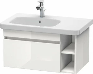 DS639402222 DuraStyle Тумбочка подвесная Белый глянцевый декор
