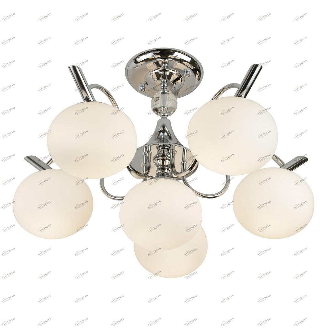 Потолочная люстра Omnilux Dalmine OML-64117-06 OMNILUX DALMINE, ШАР 279196 Белый 