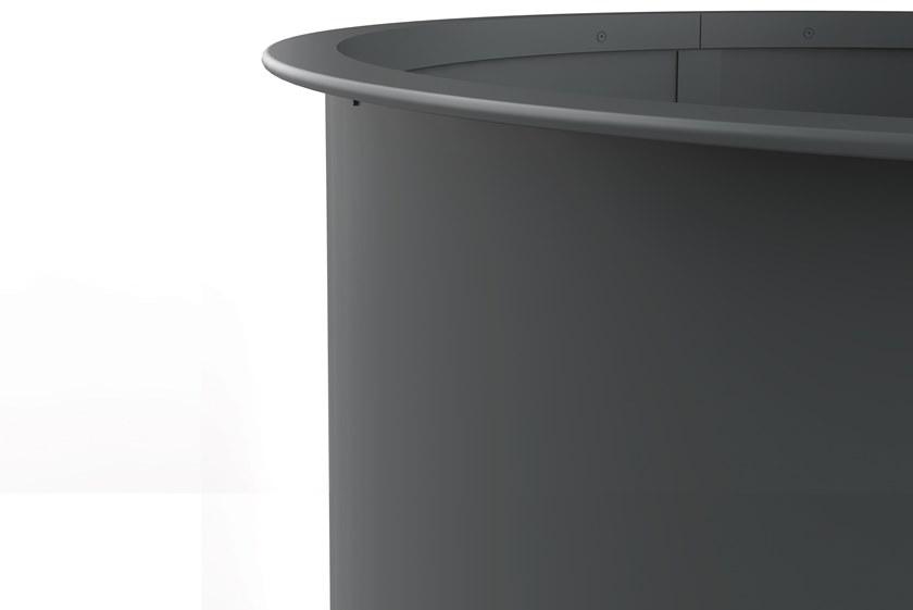 City Design Круглая сеялка для общественных мест из стали с порошковым покрытием sun-id-1461932 - Вид №3