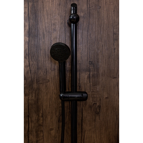 Orange OneLife OL11b Душевой гарнитур: цвет: чёрный Хром sun-id-1516998 - Вид №6