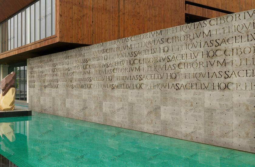 Wall&decò Уличные обои под стену с надписями Out system 12 sun-id-1381813