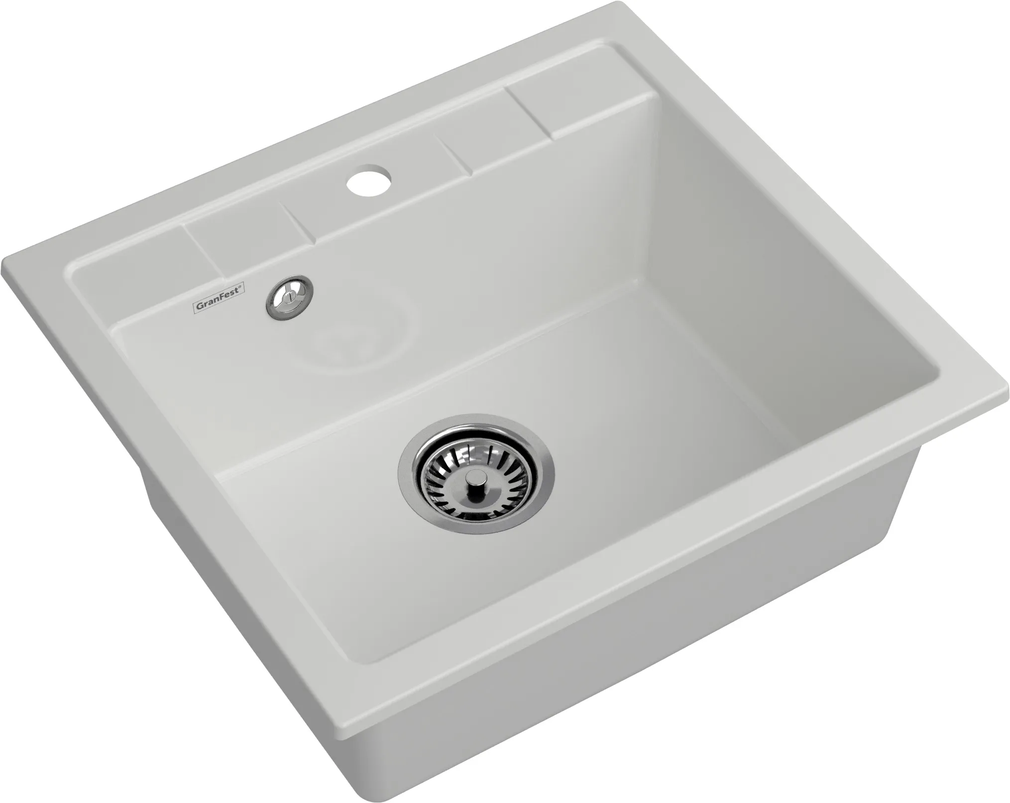 Кухонная мойка Искусственный камень QUADRO S244 GranFest Q-561-S244 - Вид №2