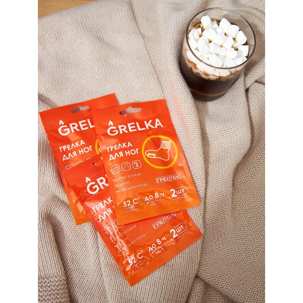 Грелтек - самонагревающиеся грелки для ног 95x70 мм (2 шт) 89394402 STLM-1380936 - Вид №10