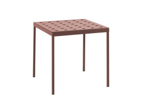 Квадратный садовый стол с порошковым покрытием