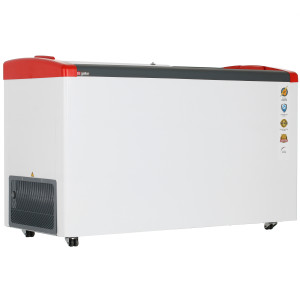 1229595 Морозильный ларь Frostor Gellar FG 500 E белый, красный