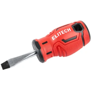 Отвертка Elitech 211104 SL6x38 мм с магнитным наконечником 89407113