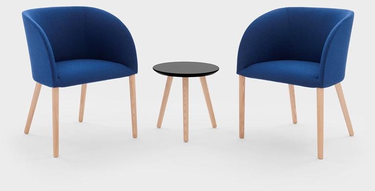 Viganò Стул с подлокотниками из ткани ясеня Milly sun-id-1483860 - Вид №2