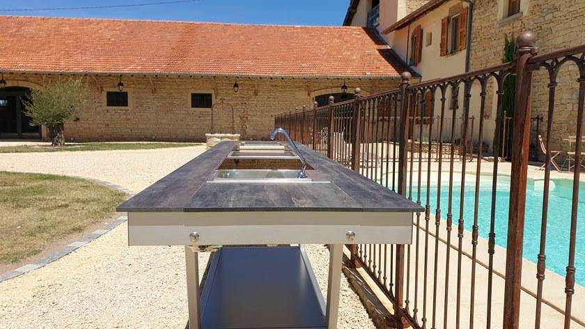 Aurehum Электрическая летняя кухня из dekton® sun-id-1368372 - Вид №2