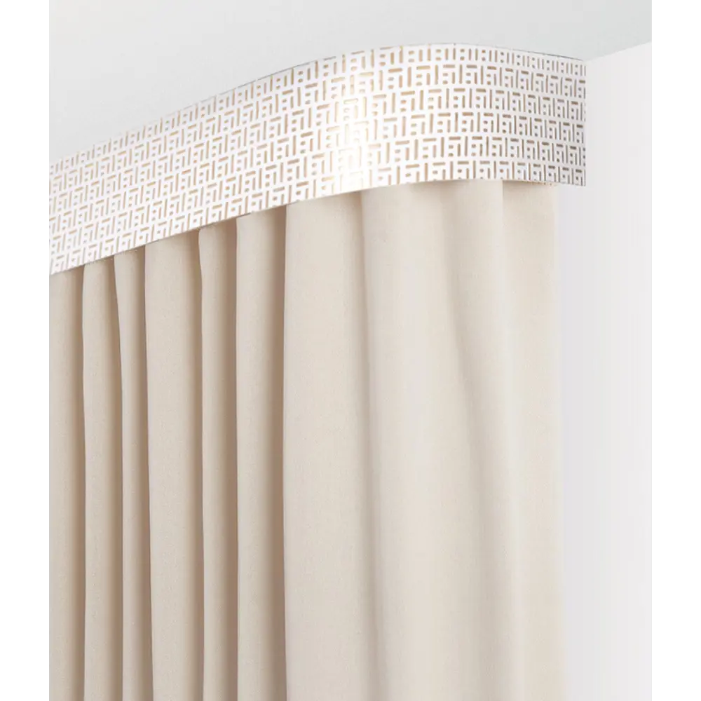 Карниз трехрядный Твил 160 см пластик цвет латунь DOMLEGRAND STLM-2131223 - Вид №3