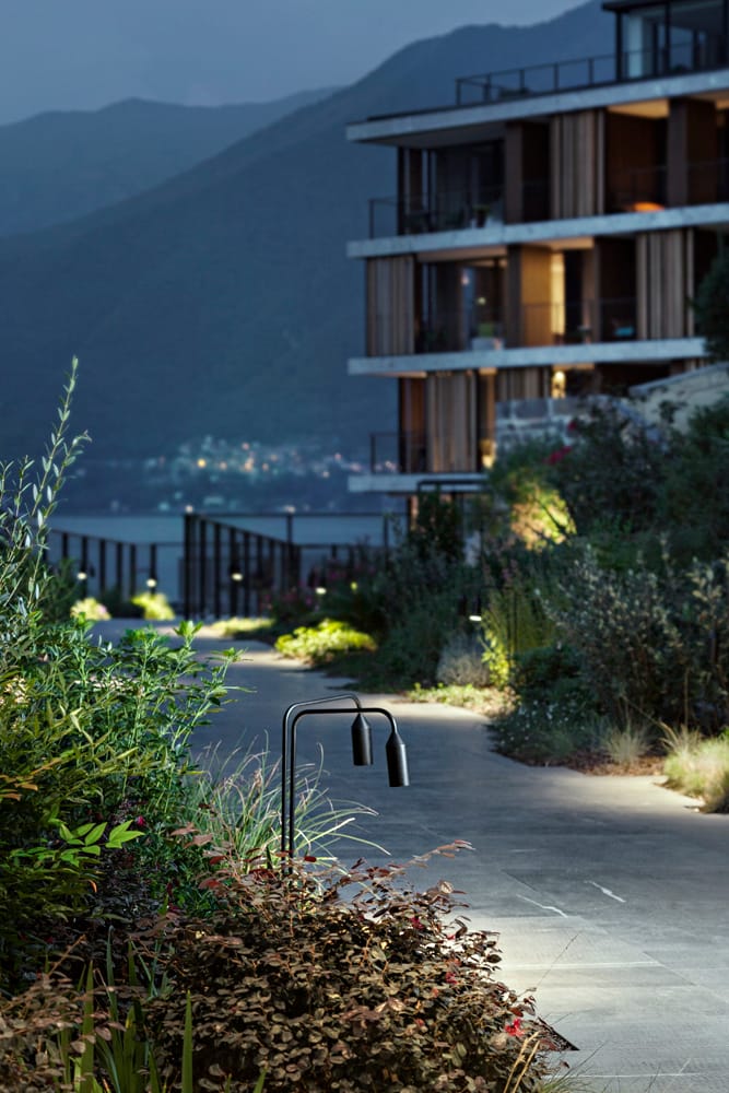 Алюминиевый светодиодный напольный торшер Platek Flamingo ARCH-00120640 - Вид №4