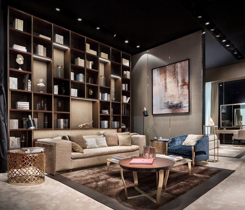 Capital Collection Круглый журнальный столик из металла Nuage sun-id-1421399 - Вид №2