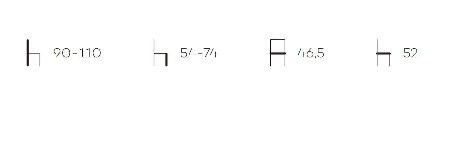 Поворотный стул с мягким сиденьем arrmet Máni Plastic ARCH-00036325 - Вид №2