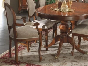 SCAPPINI & C Стул с подлокотниками из дерева с тканевой обивкой 35th anniversary Se 205/a