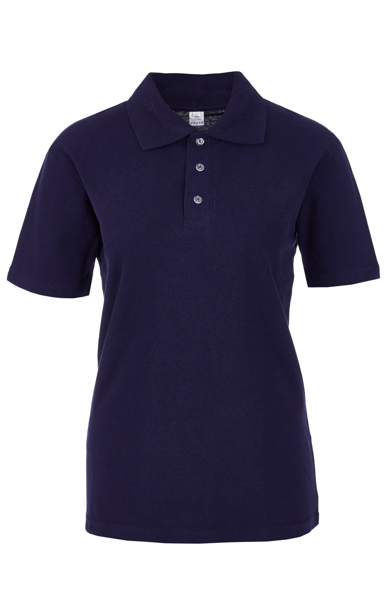 66361 Тенниска-поло синяя  Одежда для салонов красоты  размер XS (44) Спецодежда  - Вид №4