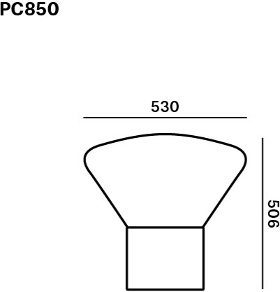 BROKIS Настольная лампа из мрамора Muffins Pc849-pc850 - Вид №6