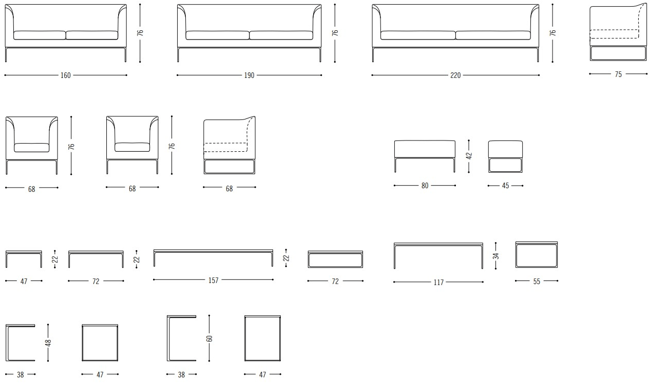 COR Мягкий кожаный диван в современном стиле Mell sun-id-1397512 - Вид №6
