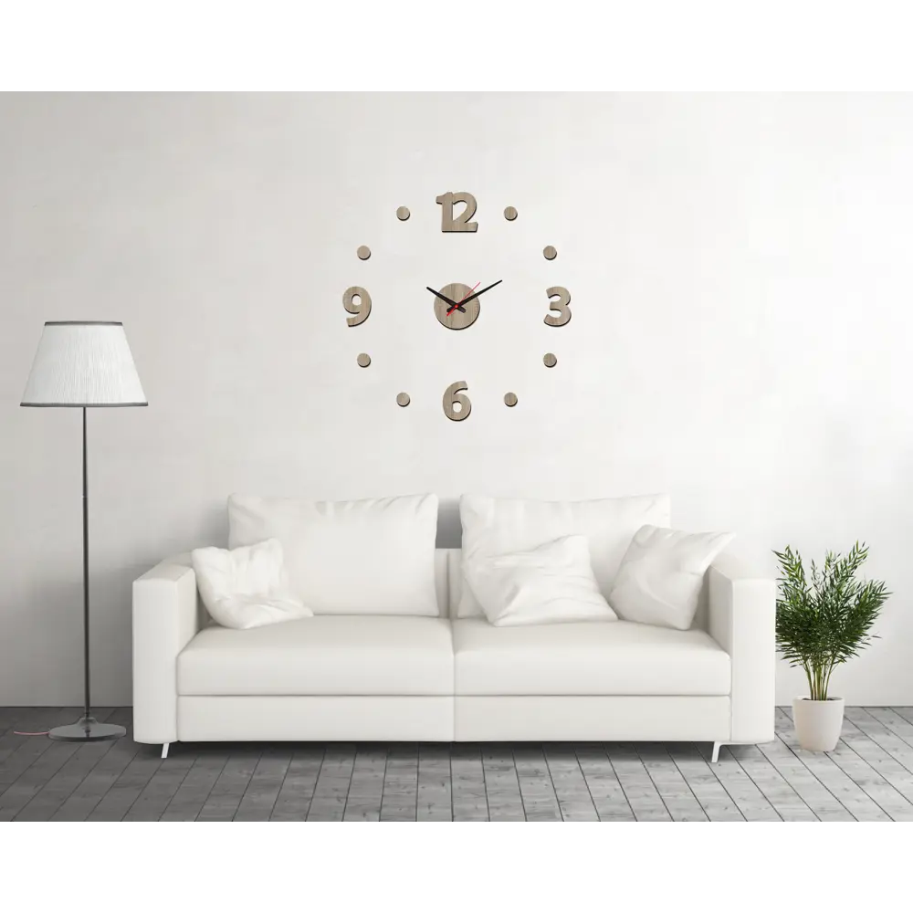 Часы настенные 70-80D дуб Santreyd STLM-2204877 - Вид №3