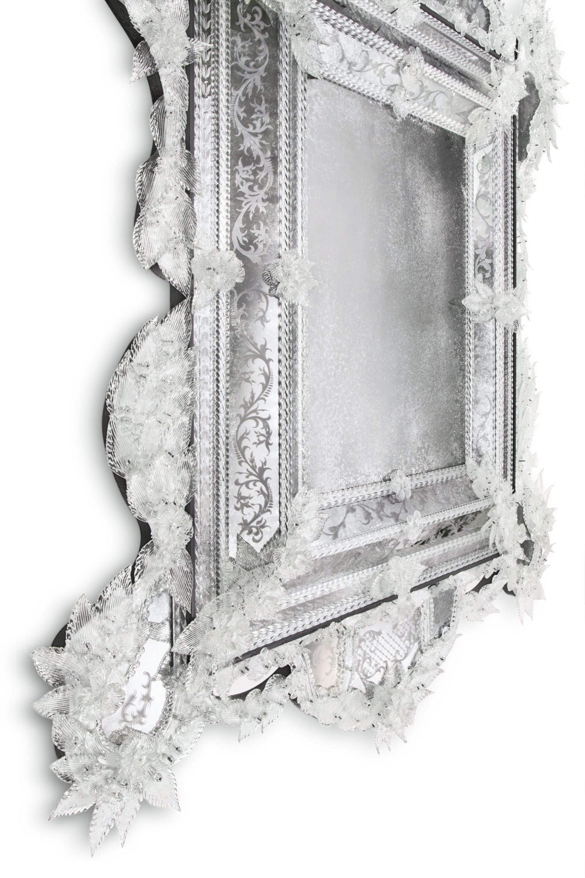 Настенное зеркало со стеклянной рамкой ARTE VENEZIANA BRAGORA ARCH-00028519 - Вид №2