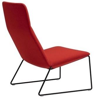 Andreu World Санное кресло из ткани Capri lounge Bu1695 - Вид №1