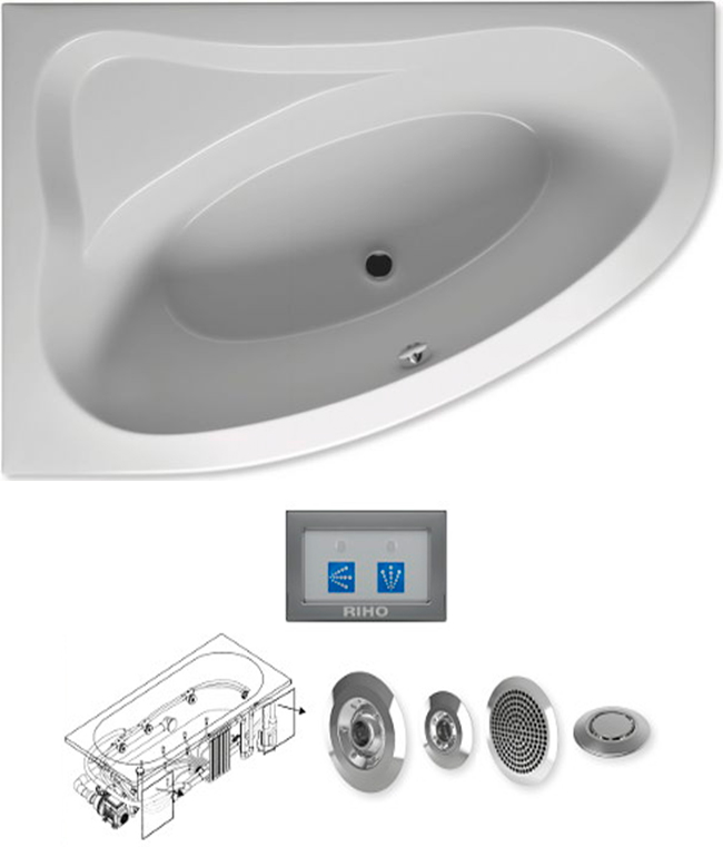 BA6700500000000_top1 Ванна Riho Lyra Santreyd - Вид №7