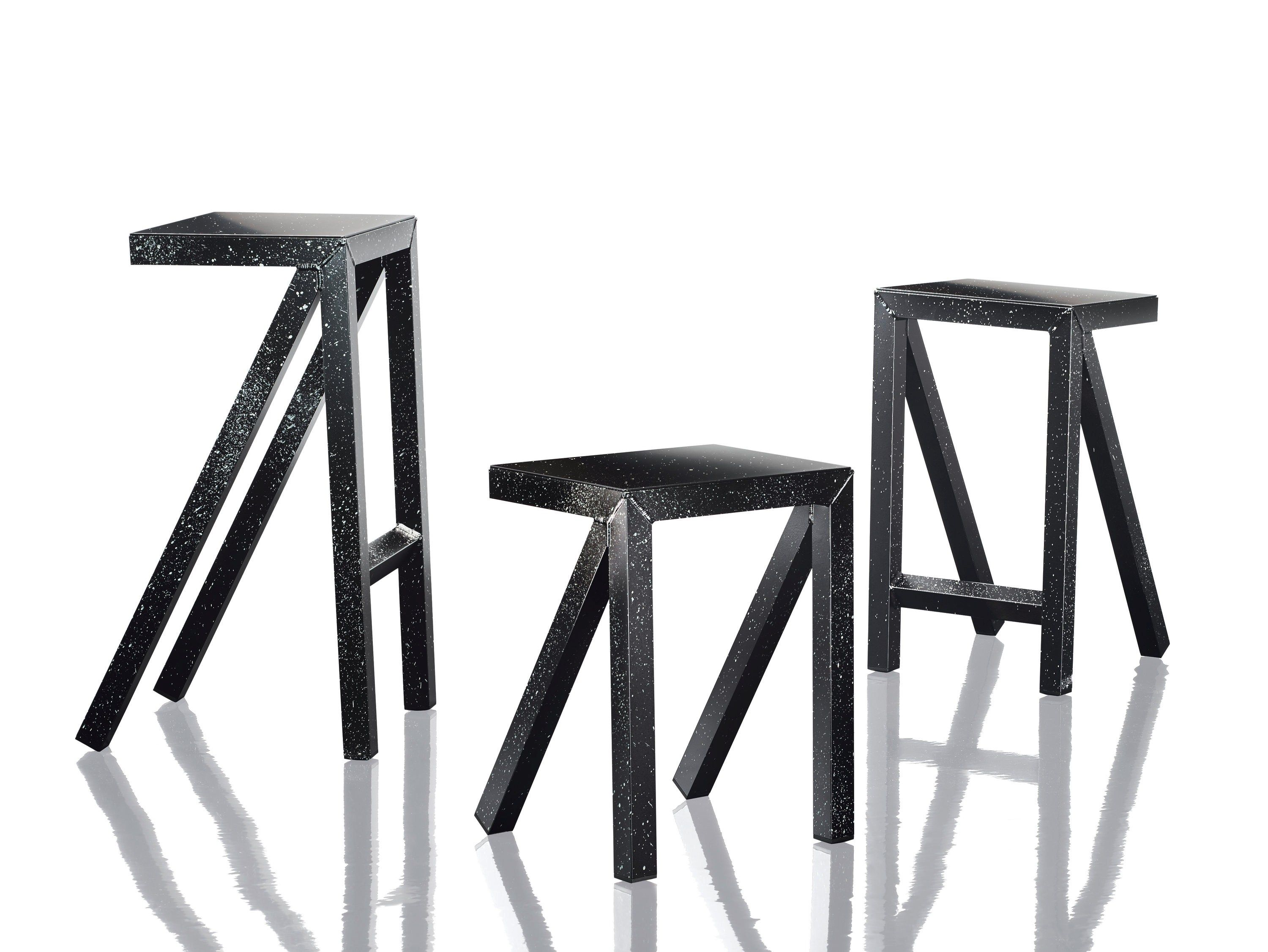 Высокий алюминиевый стул с подставкой для ног Magis Bureaurama ARCH-00109575 - Вид №1