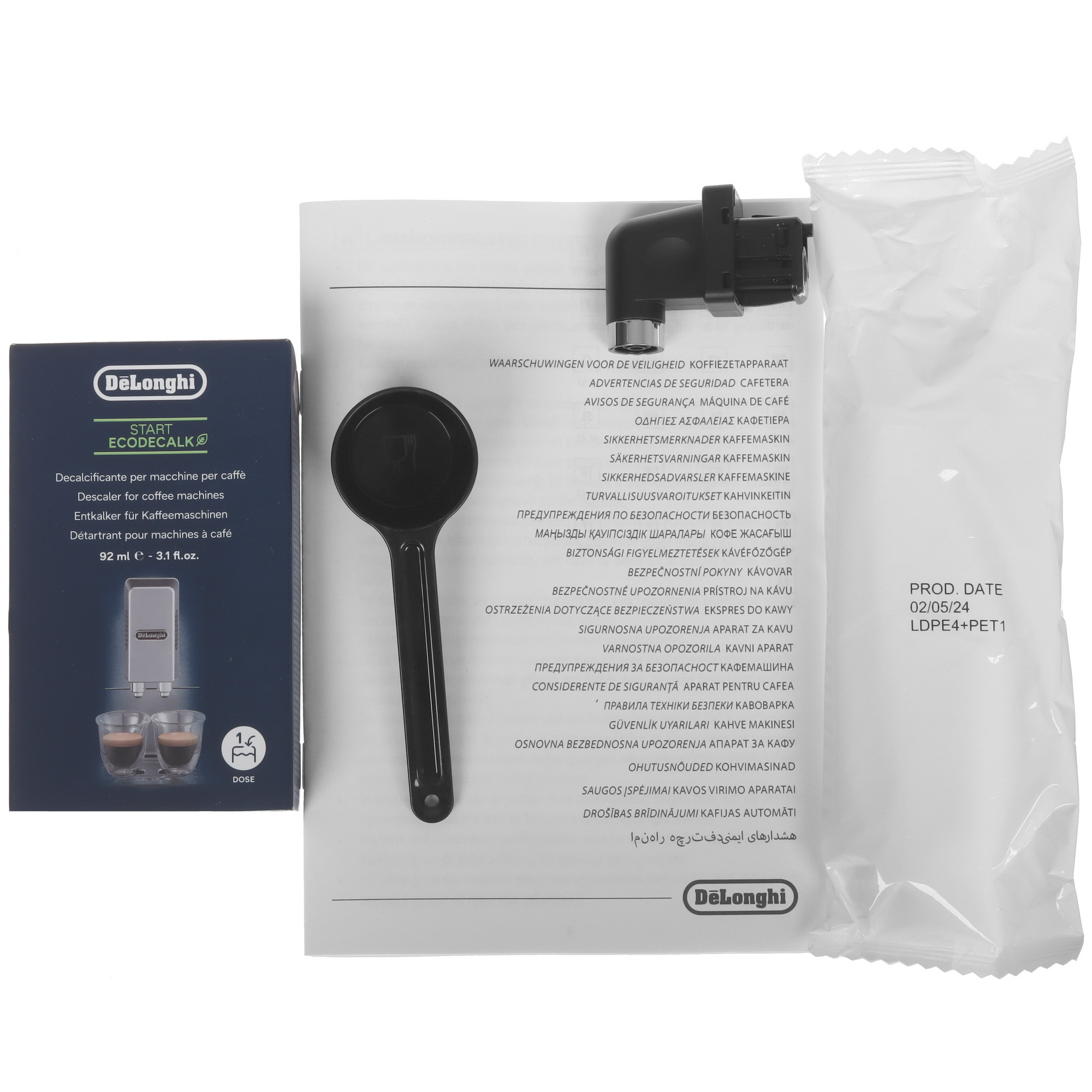 9148426 Кофемашина автоматическая DeLonghi ECAM320.60.B черный STDN-0004750 - Вид №8