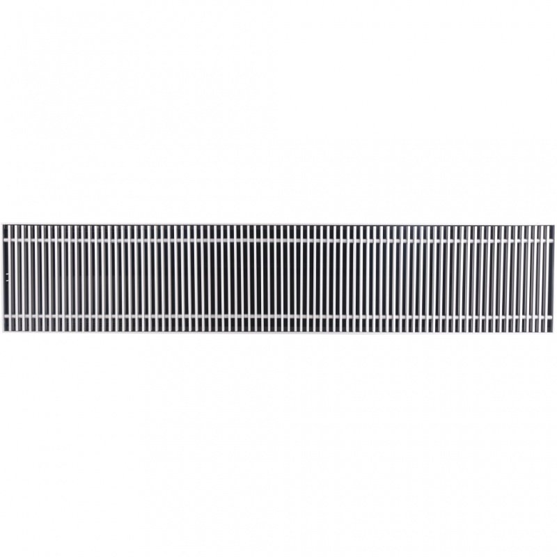 Конвектор внутрипольный STOUT SCN 80.300.800 (Решётка роликовая, анодированный алюминий) SCN11000830080 - Вид №1