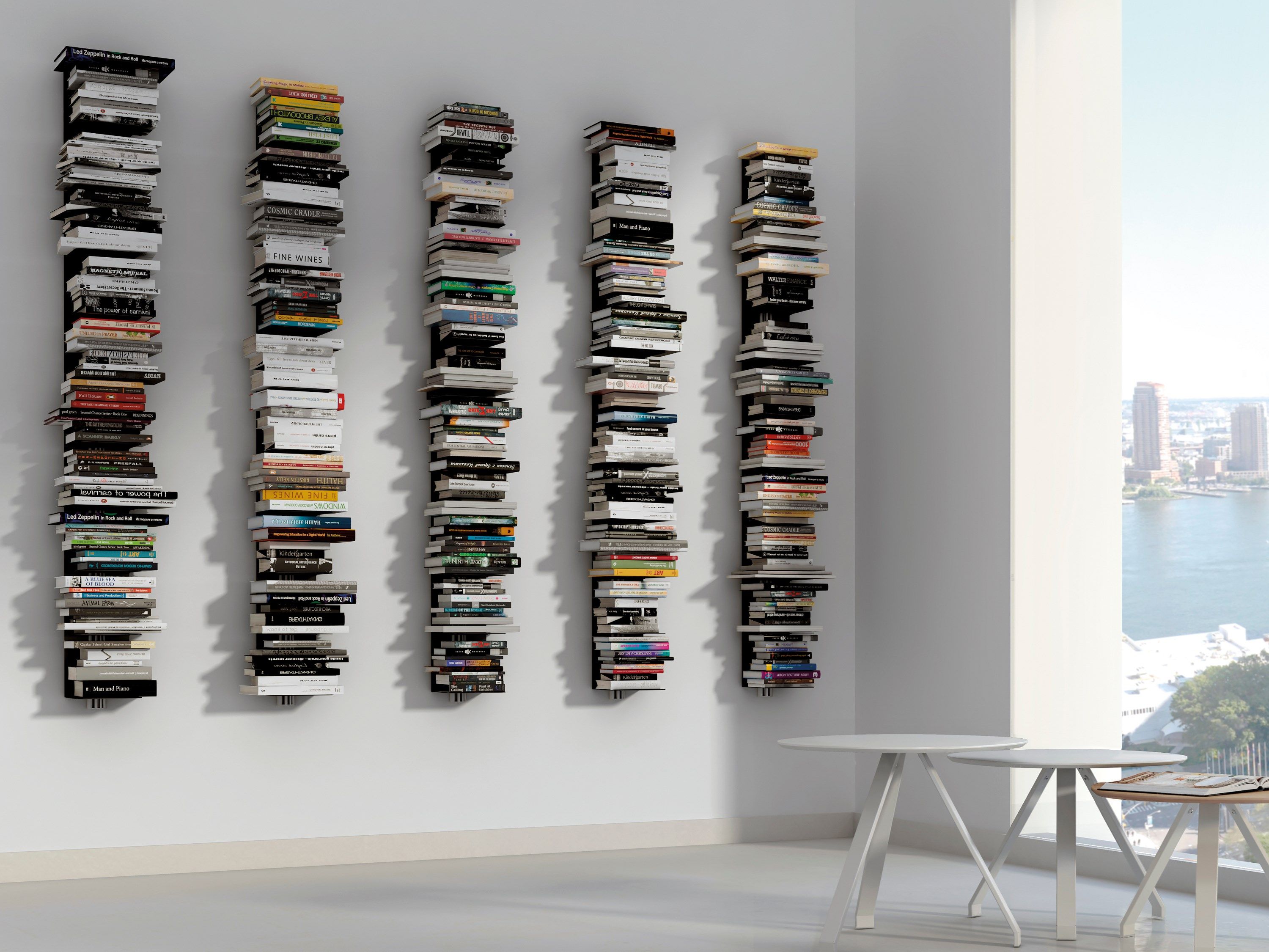 Настенный книжный шкаф Systemtronic USIO ARCH-00074991