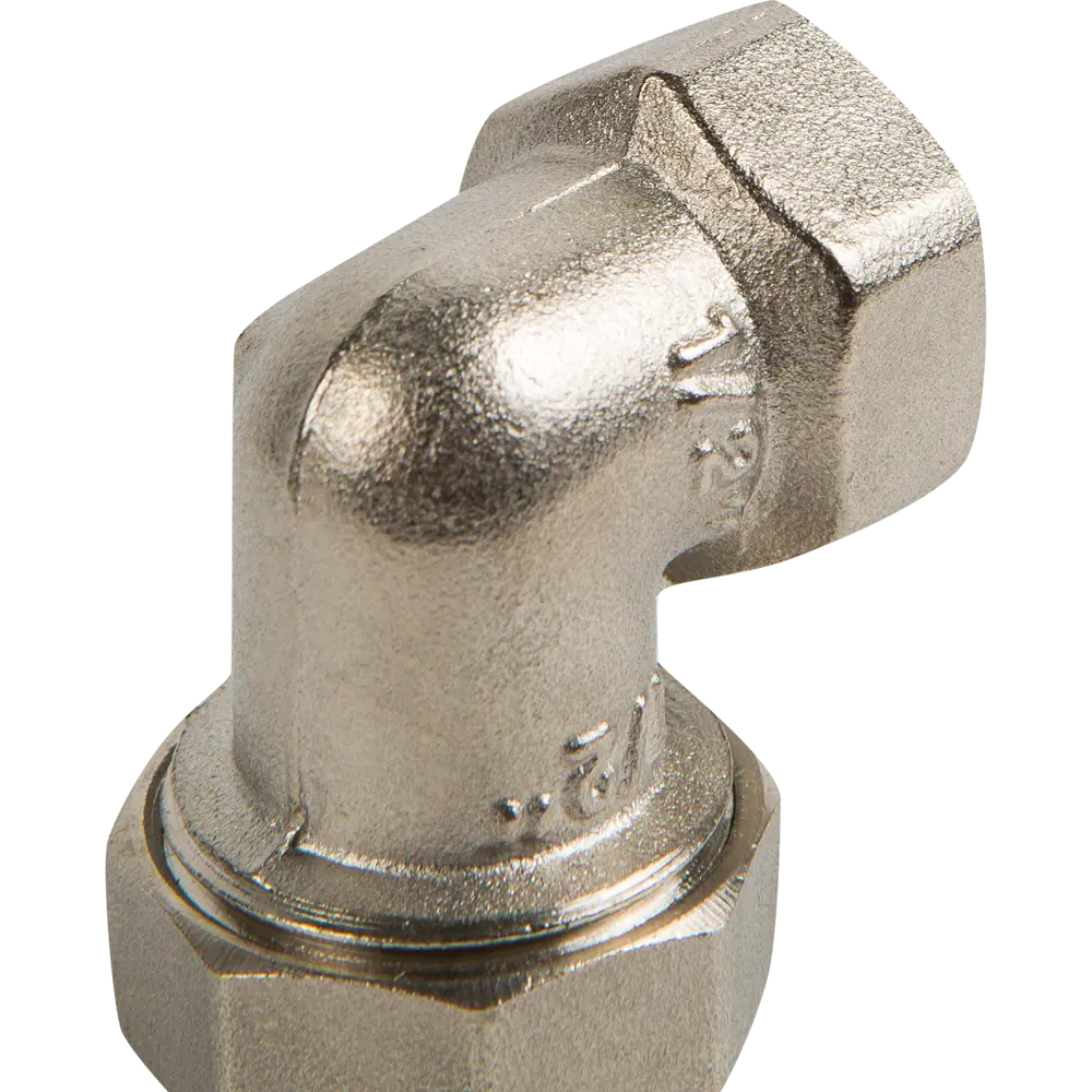 Сгон угловой Valtec, американка, внутренняя-наружная резьба, 1/2", никелированная латунь STLM-2024783 - Вид №2